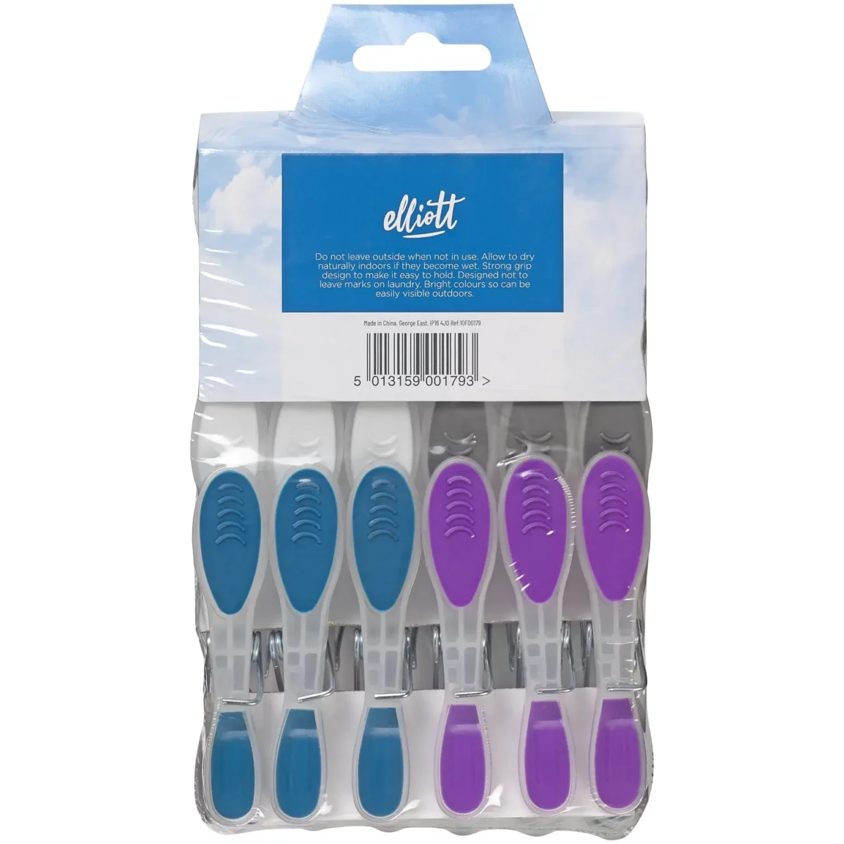 Elliotts Soft Grip Pegs (24) - Image 3
