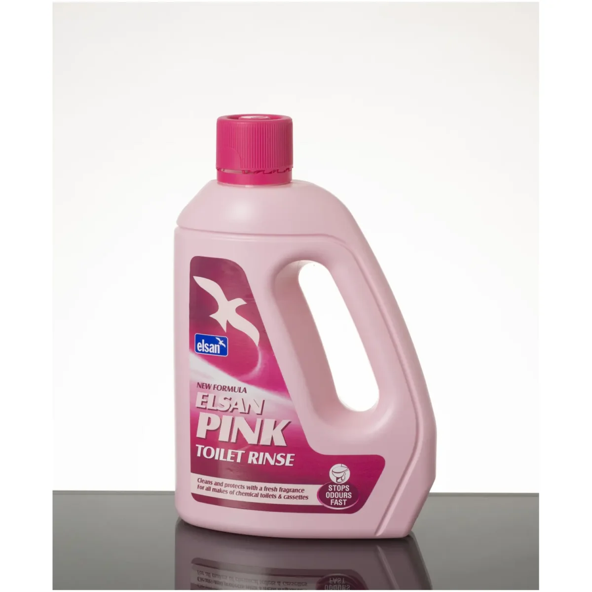 Elsan Pink Toilet Rinse 2Ltr - Image 1