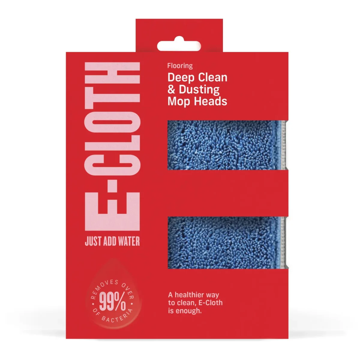 E-Cloth Deep Clean & Dusting Mop Head Pack - Image 2
