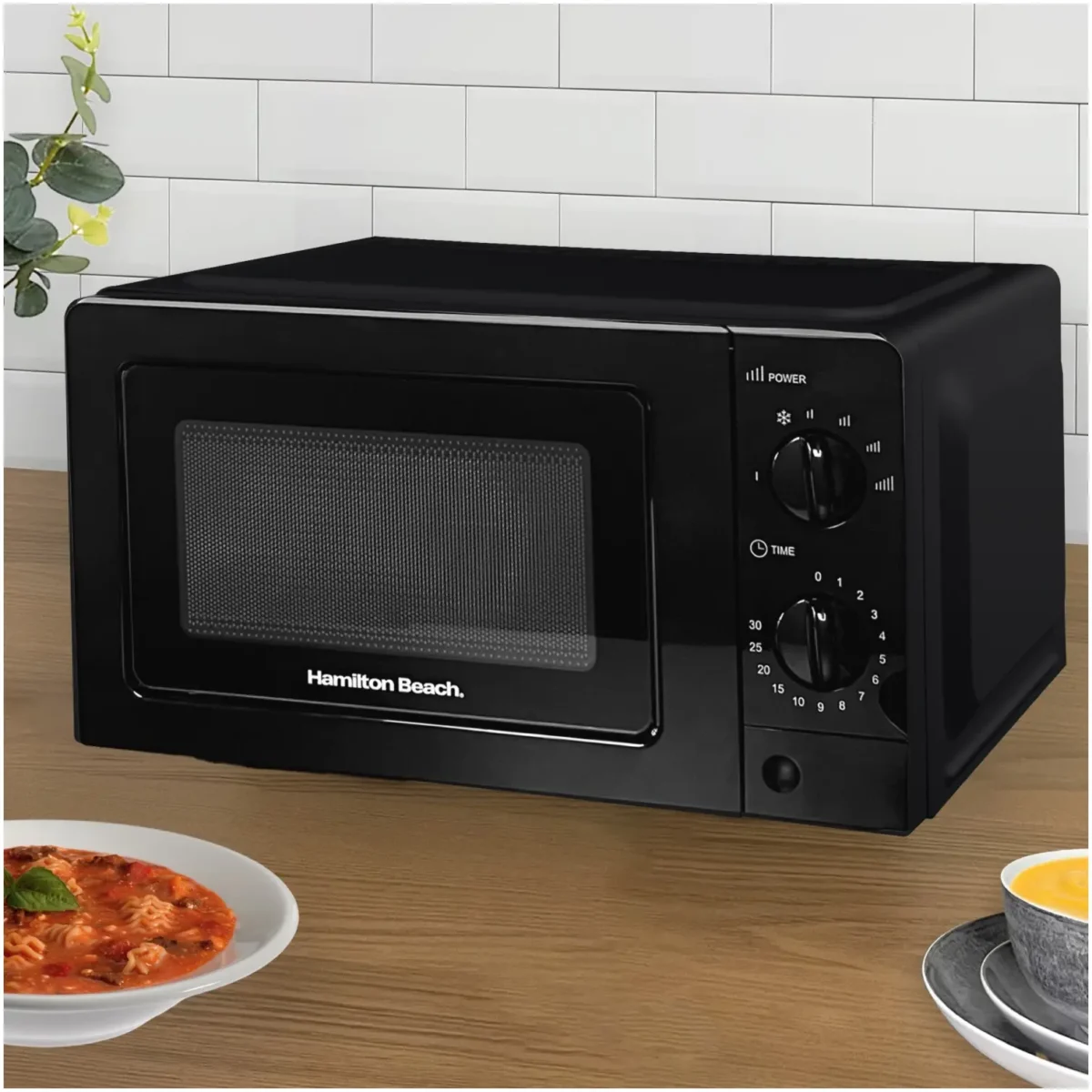 Hamilton Beach HB70T20B Microwave 700w 20 Litre Capacity Black - Image 7