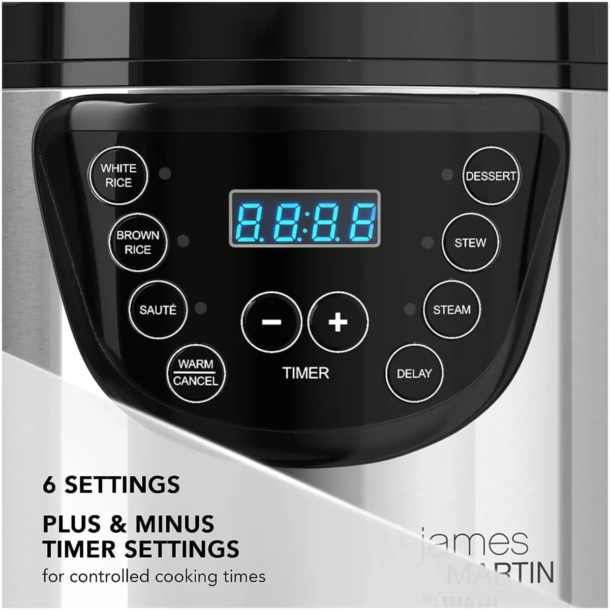 James Martin ZX916 Multi Cooker 4 Litre Capacity - Image 3