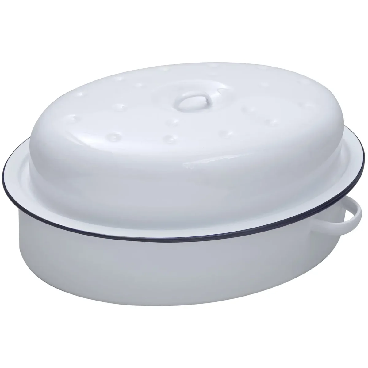 Falcon 30cm Enamel Oval Roaster - Image 1