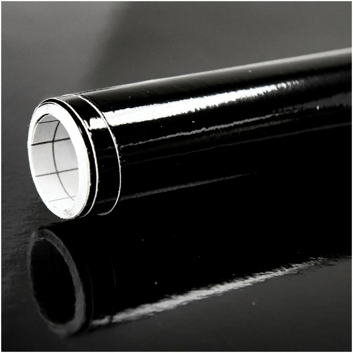 Fablon Self Adhesive Black 2mx45cm - Image 1
