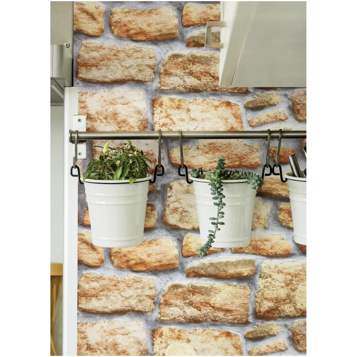 Fablon Self Adhesive Stone Wall 2mx45cm - Image 3