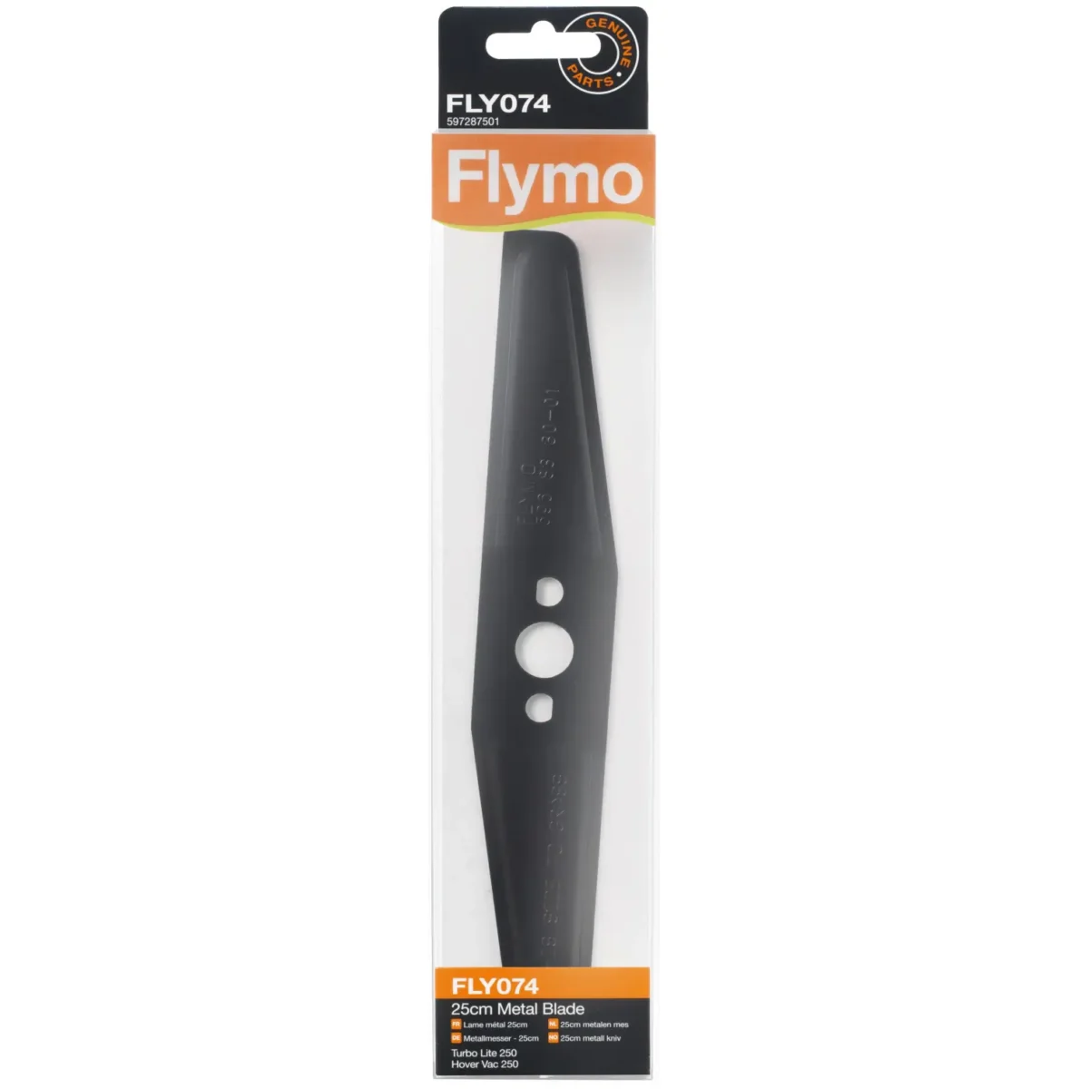 Flymo Metal Blade 25cm for Turbo Lite & Hover Vac 250 - Image 1