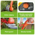 Flymo Contour XT Corded Grass Trimmer and Edger - Image 9