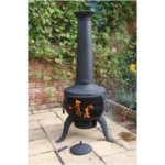Tia Chimenea Steel Black 137cm - Image 2