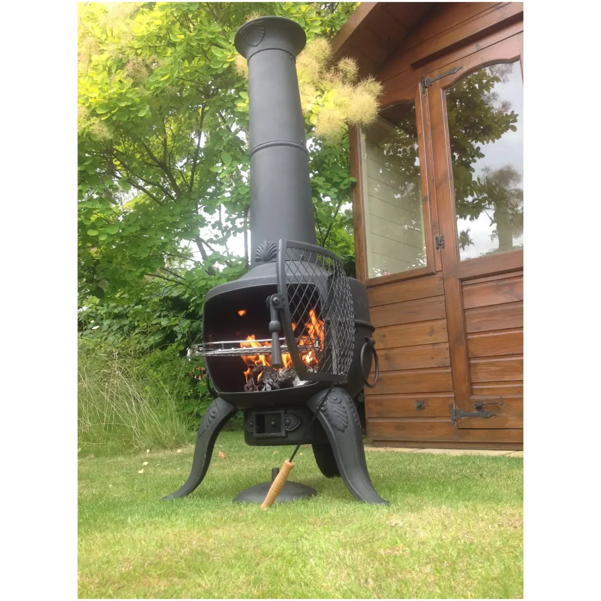 Tia Chimenea Steel Black 137cm - Image 9