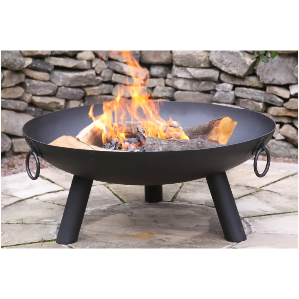 Dakota Steel Fire Pit 80cm - Image 2