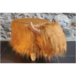 Dillis the Highland Cow Footstool - Image 4