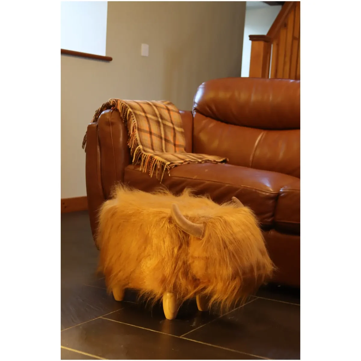 Dillis the Highland Cow Footstool - Image 5