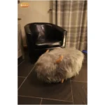 Georgette the Grey Highland Cow Footstool - Image 6