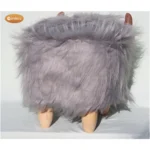 Georgette the Grey Highland Cow Footstool - Image 8