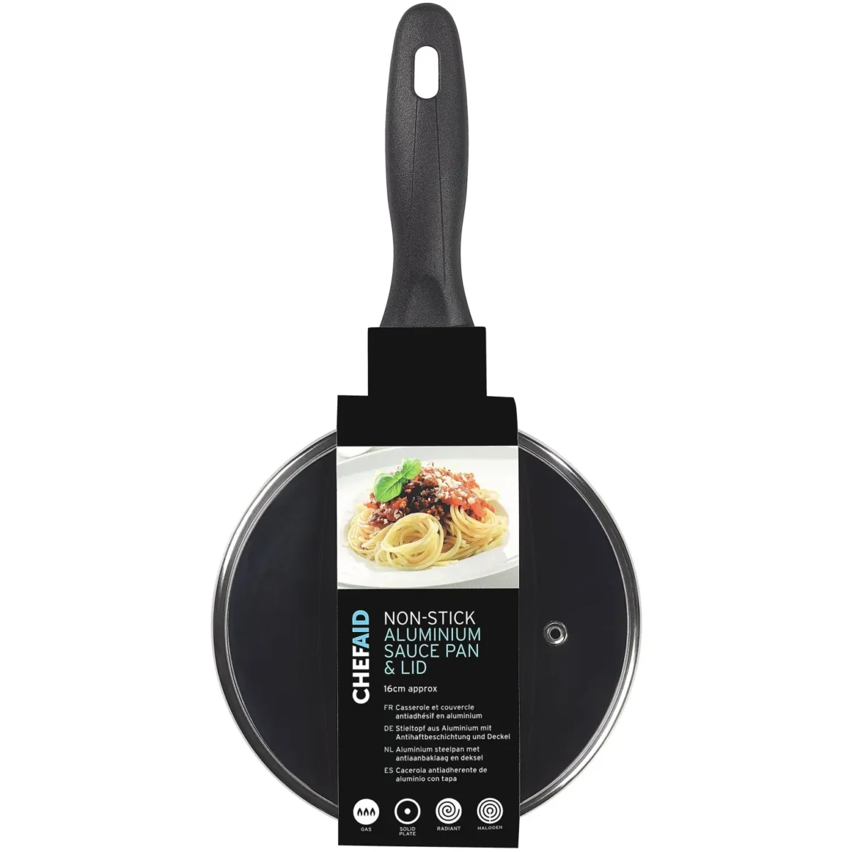16cm Non Stick Sauce Pan - Image 1