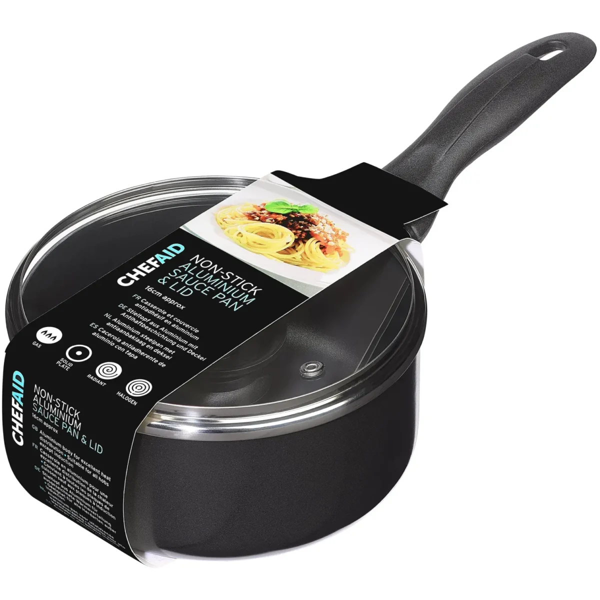16cm Non Stick Sauce Pan - Image 3
