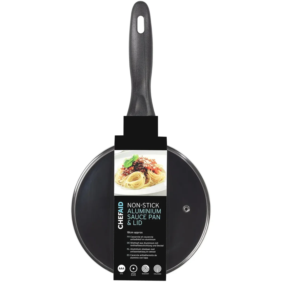 18cm Non Stick Sauce Pan - Image 1