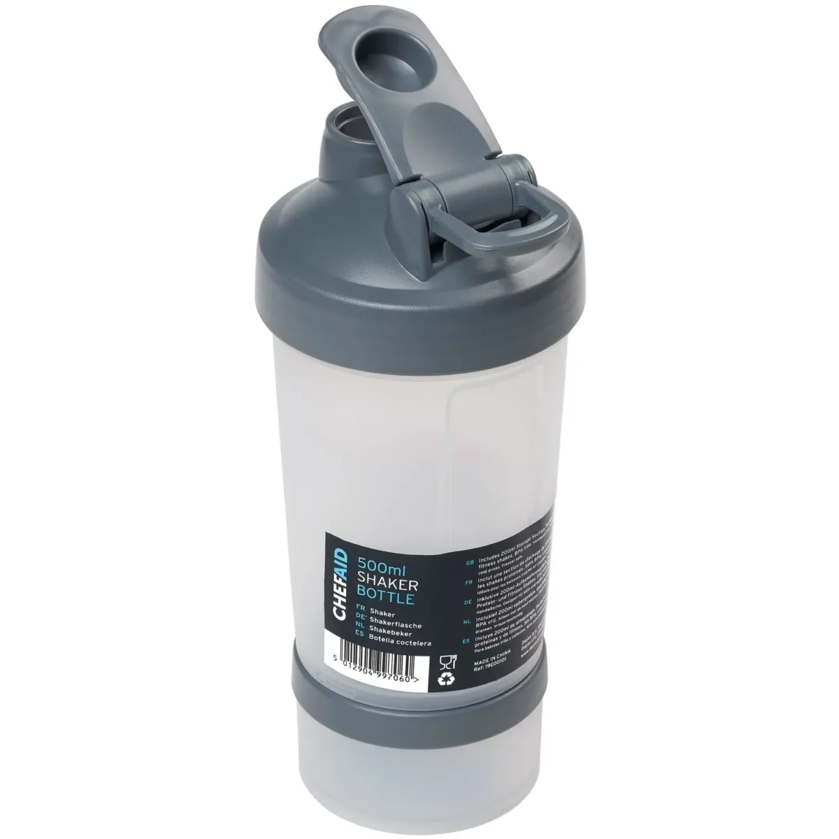 Chef Aid Shaker Bottle 500ml - Image 1