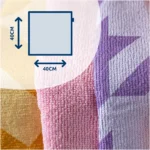 Sorbo Microfibre Cloths Pastel Prints Pack of 5 - Image 3