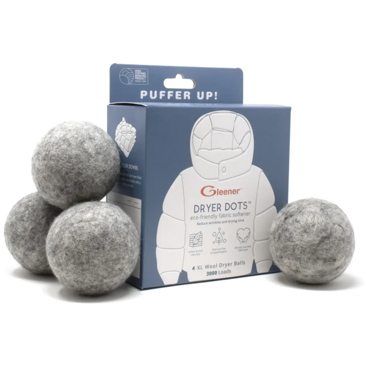 Gleener Puffer Up Dryer Dots Pack Of 4 - Image 1