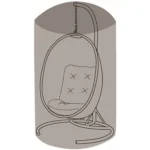 Egg Chair Cover Large - Image 4