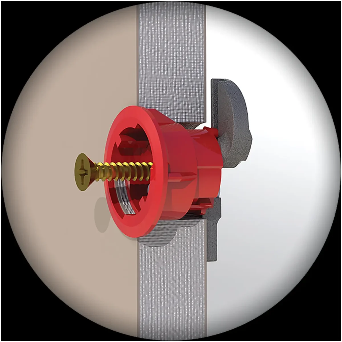 Gripit Plasterboard Fixing 18mm Max 74kg Pack of 4 - Image 4
