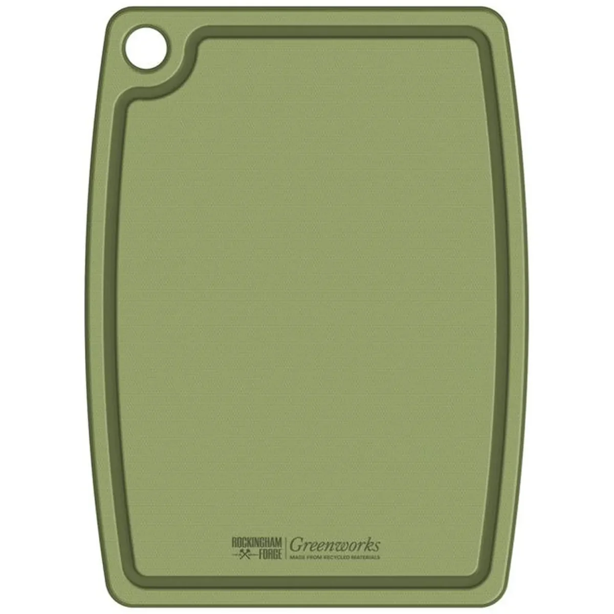 Rockingham Forge Greenwork Chopping Board Green 30 x 25cm - Image 1