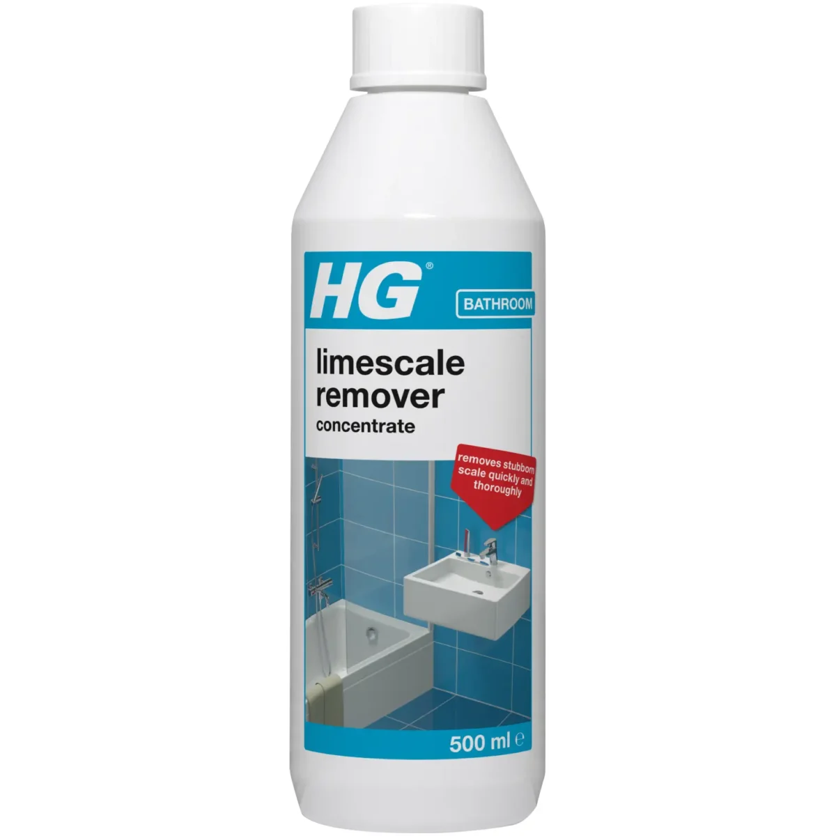HG Limescale Remover Concentrate 0.5L - Image 1