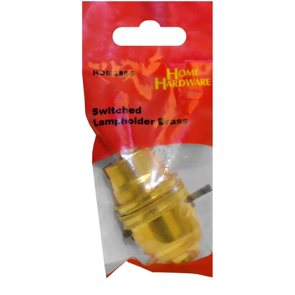 Switched Lampholder Brass - Image 1