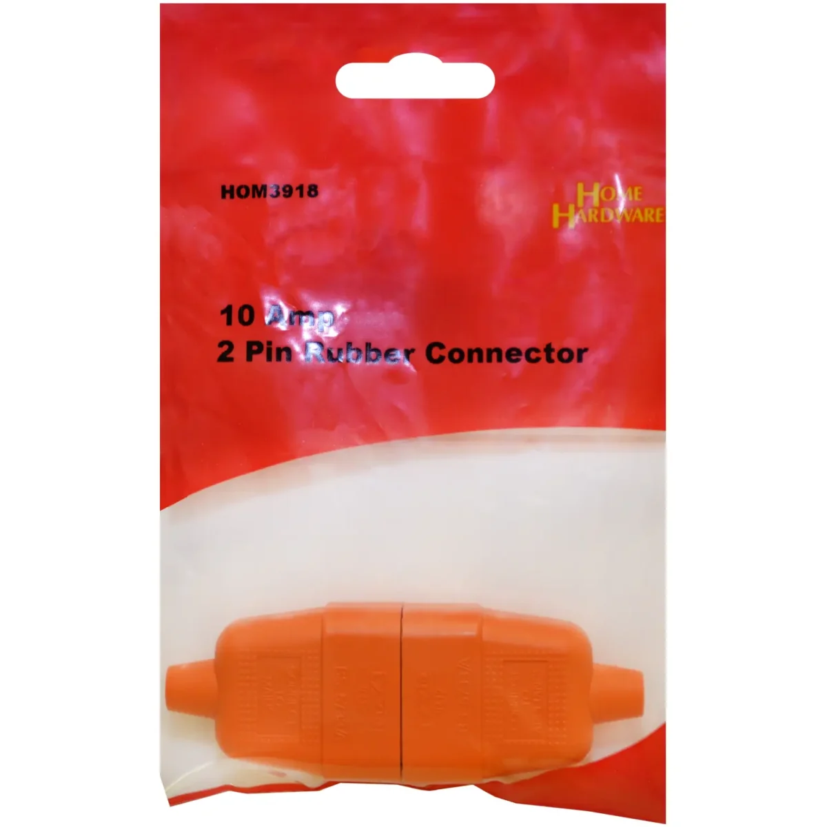 10 Amp 2 Pin Rubber Connector - Image 1