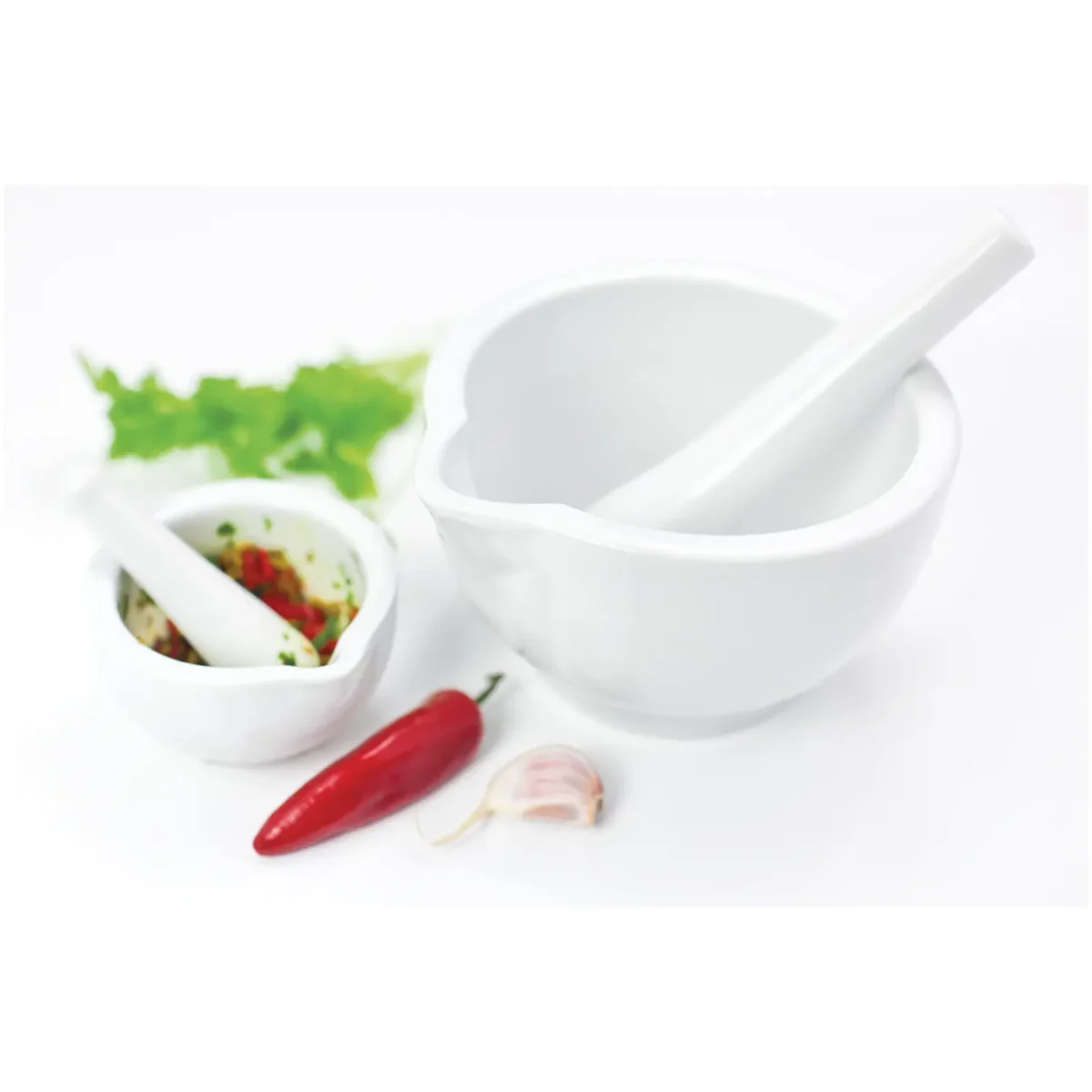 Judge Ceramic Mortar and Pestle 14cm - Image 3