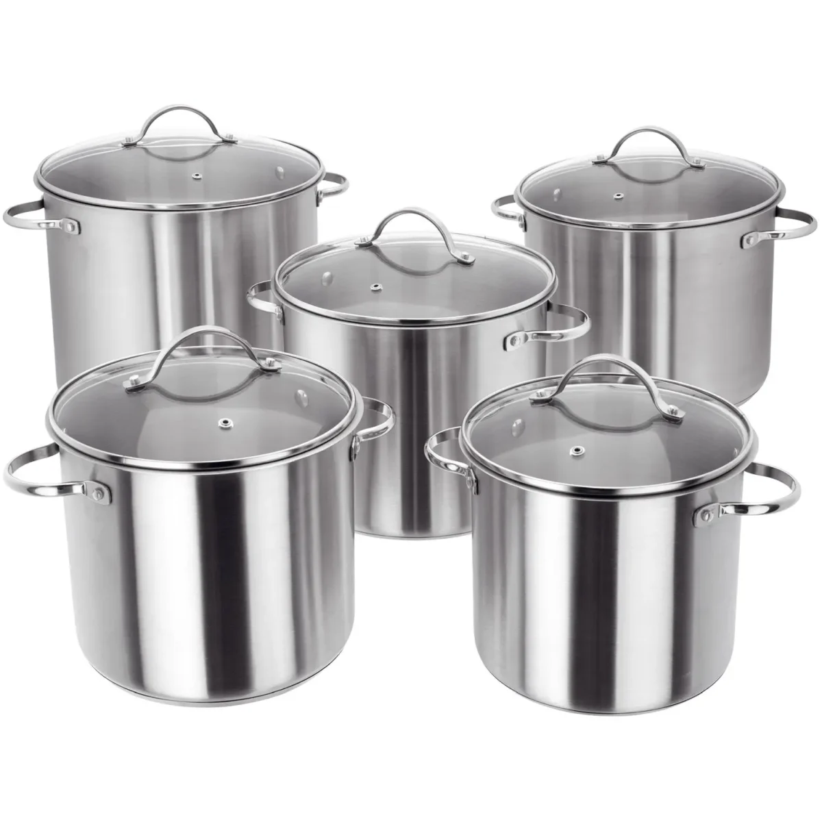 Judge Essentials 20cm Glass Lid Stockpot 5L - Image 2
