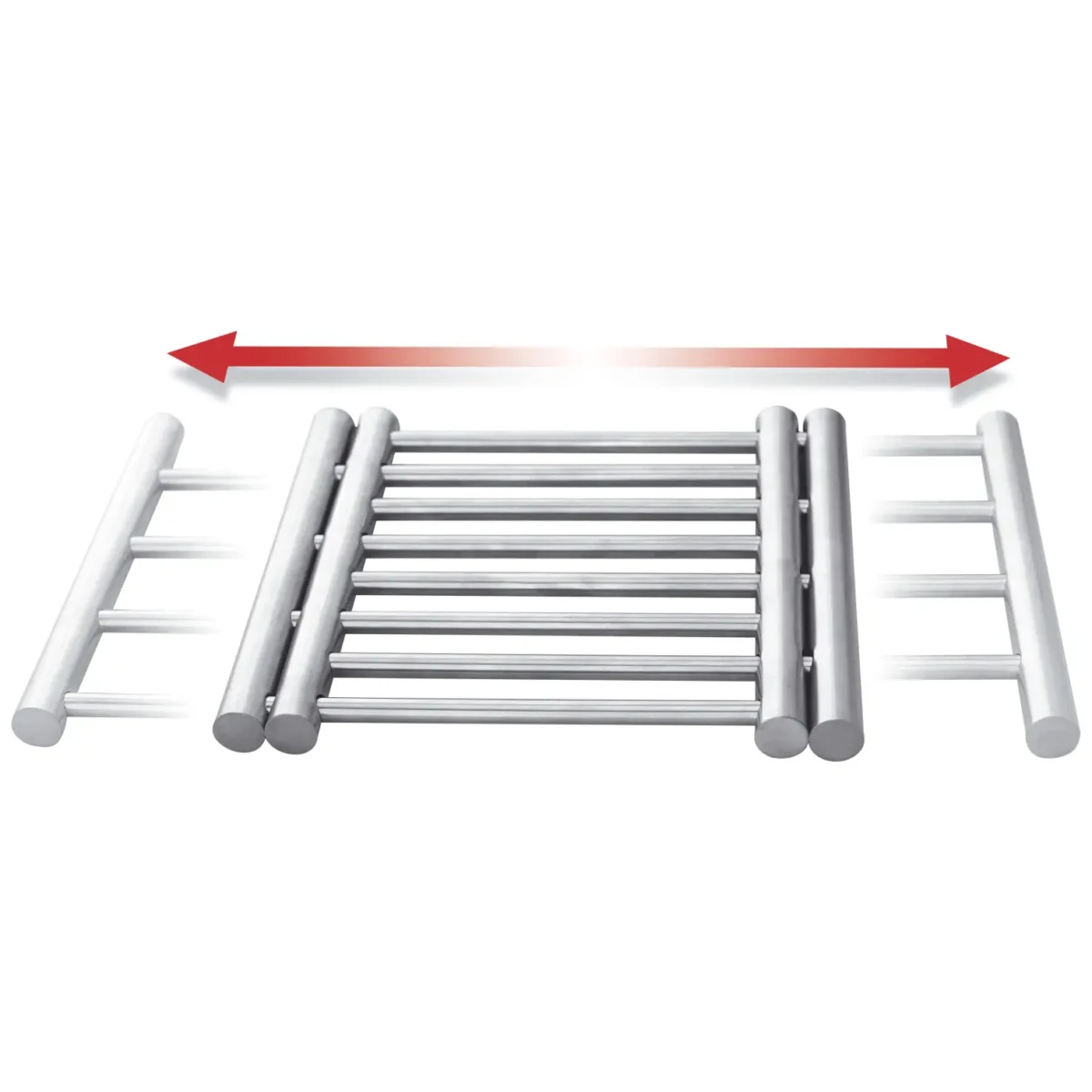 Judge Extendable Trivet Chrome - Image 2