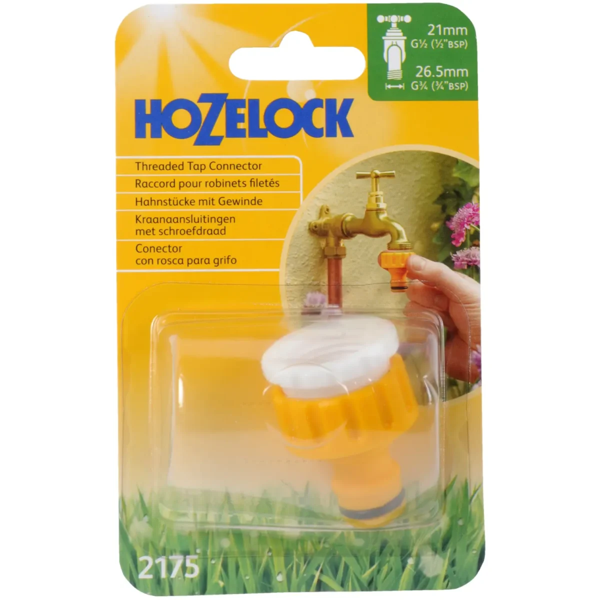 Hozelock 2175 Threaded Tap Connector - Image 2