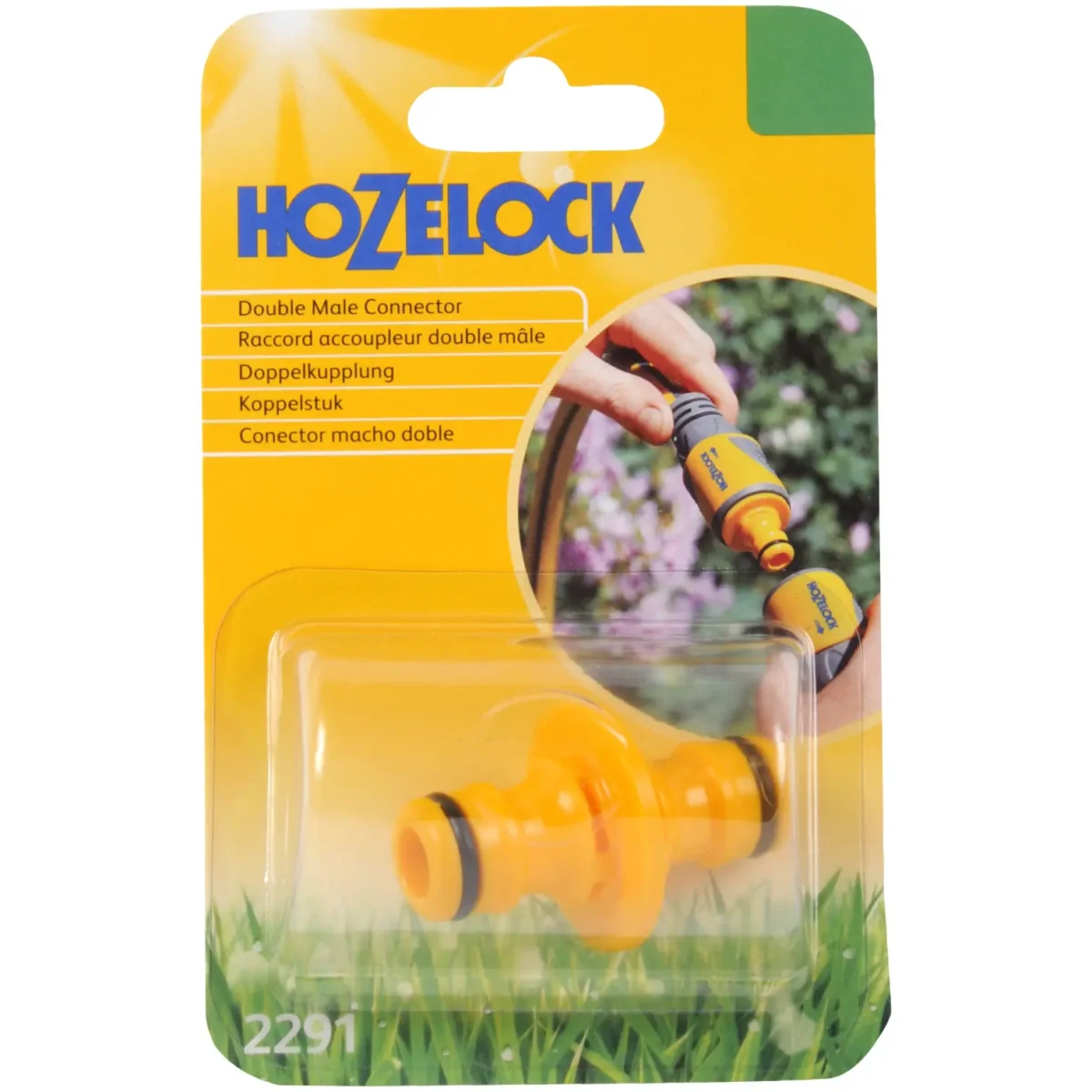 Hozelock 2291 Double Male Connector - Image 3