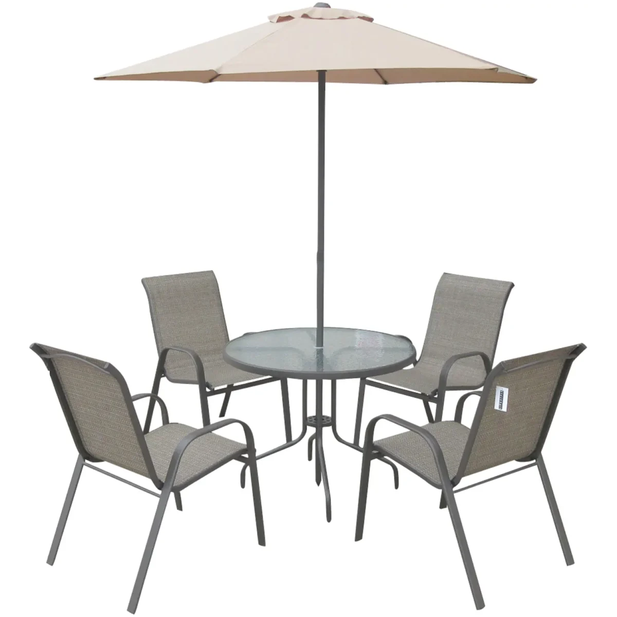 Vienna 6pce Patio Set Textoline - Image 3