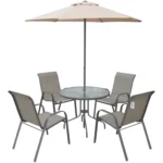 Vienna 6pce Patio Set Textoline - Image 3