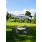 Vienna 6pce Patio Set Textoline - Image 4