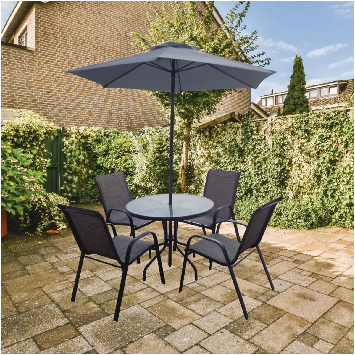 Vienna 6pce Patio Set Textoline - Image 6
