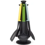 Joseph Joseph Duo 5-Piece Utensil Stand With Integrated Tool Rests - Image 4