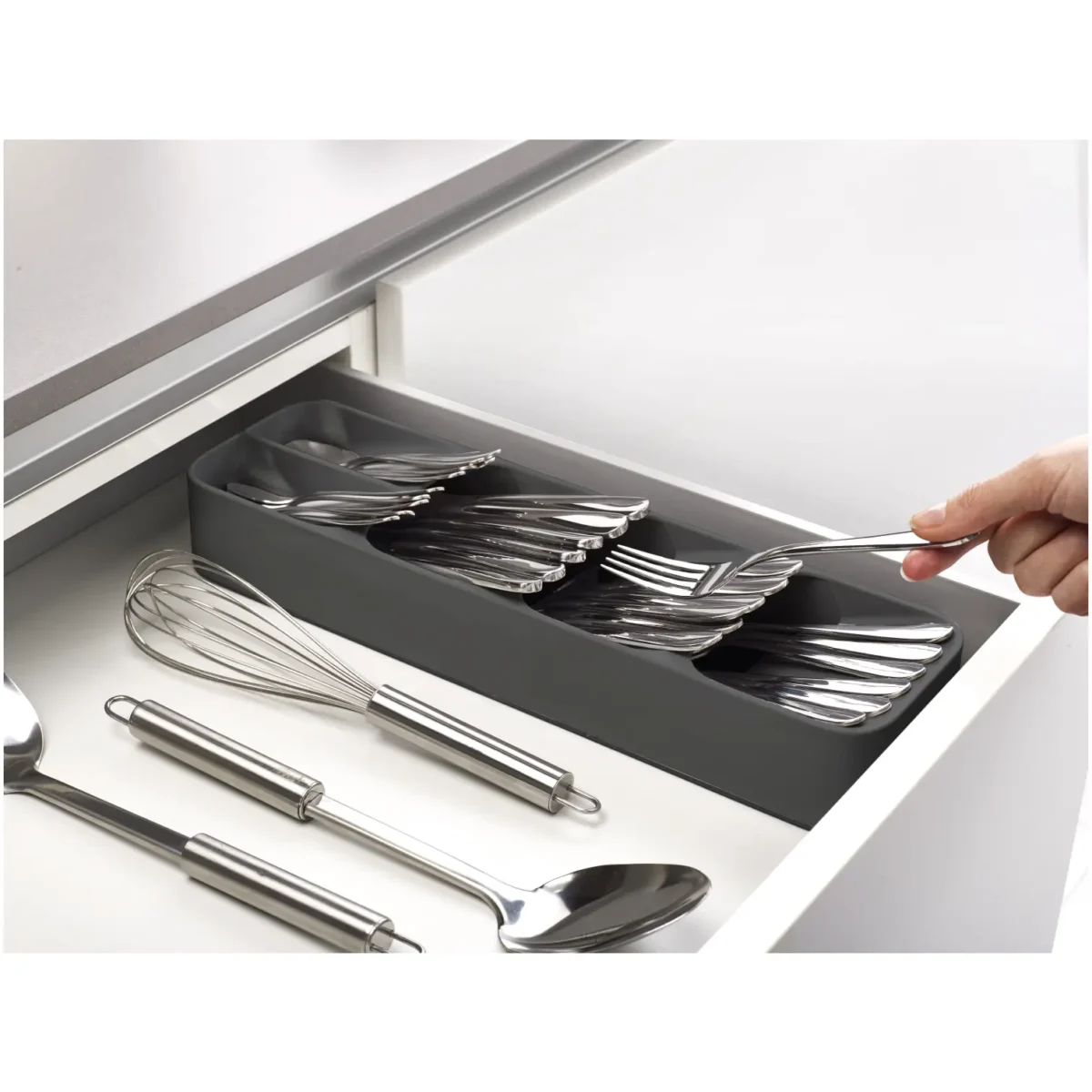 Joseph Joseph Duo In-Drawer Compact Cutlery Organiser - Image 5