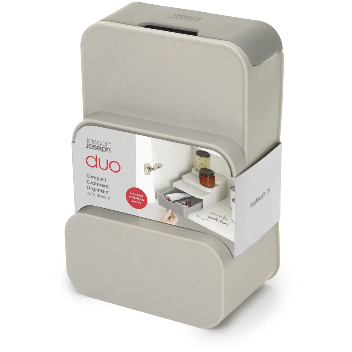 Joseph Joseph Duo Compact Cupboard Organiser - Image 1