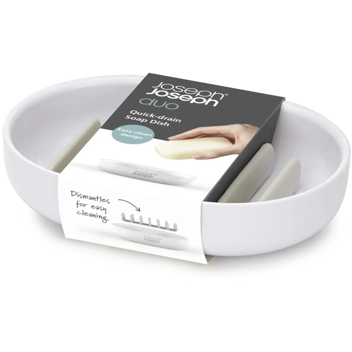 Joseph Joseph Duo Quick-Drain Soap Dish