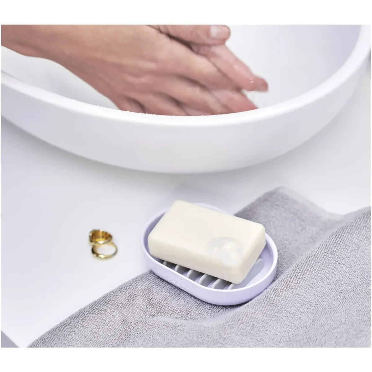 Joseph Joseph Duo Quick-Drain Soap Dish - Image 7