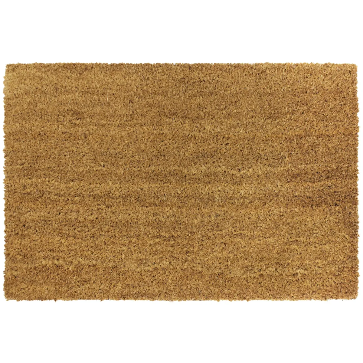 JVL Manor Plain Coir Doormat 60x40cm - Image 1