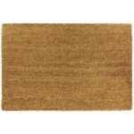 JVL Manor Plain Coir Doormat 60x40cm