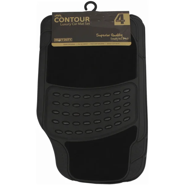 JVL Contour Luxury 4 Piece Car Mat Set