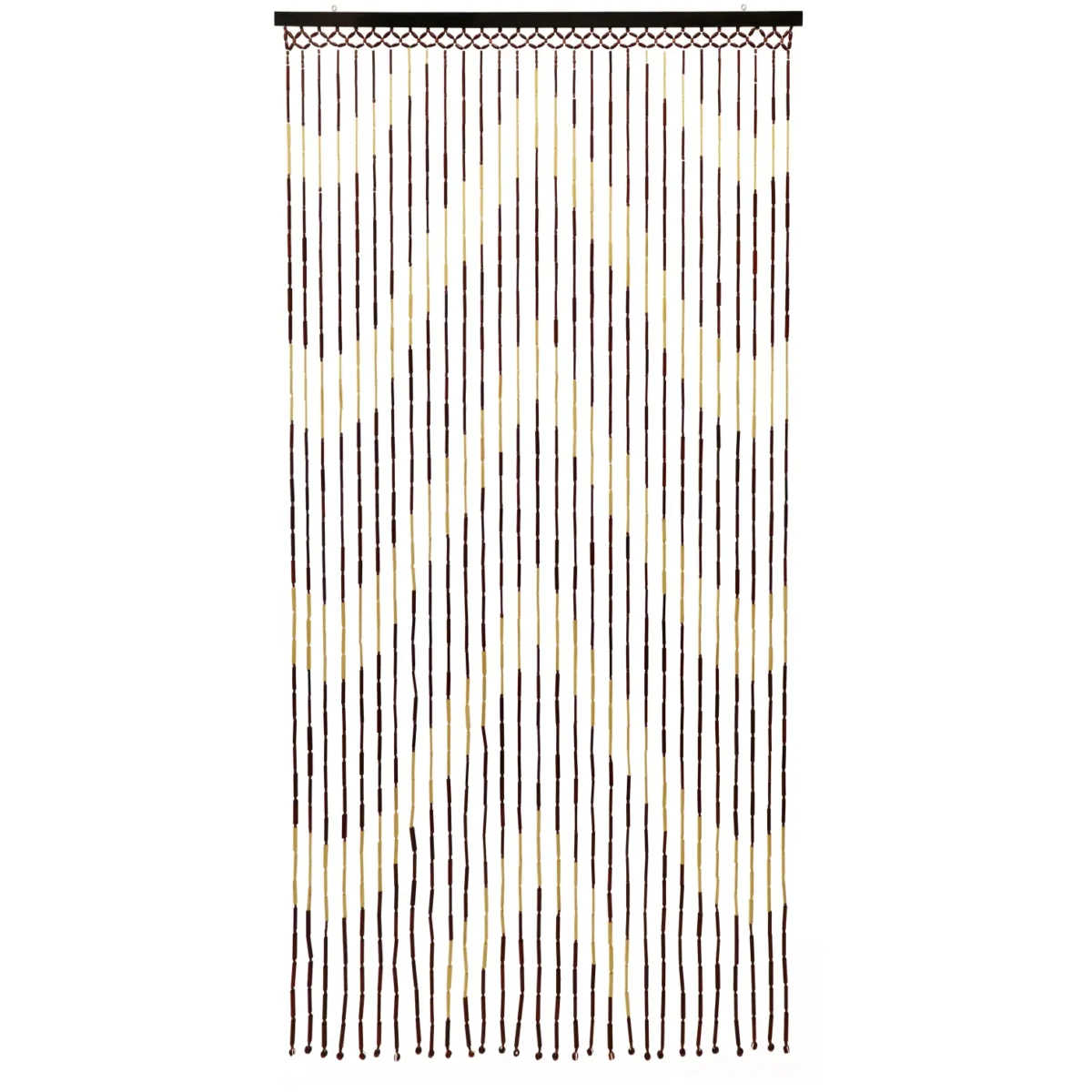 JVL Wooden Bead Door Curtain - Image 1