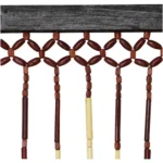 JVL Wooden Bead Door Curtain - Image 3