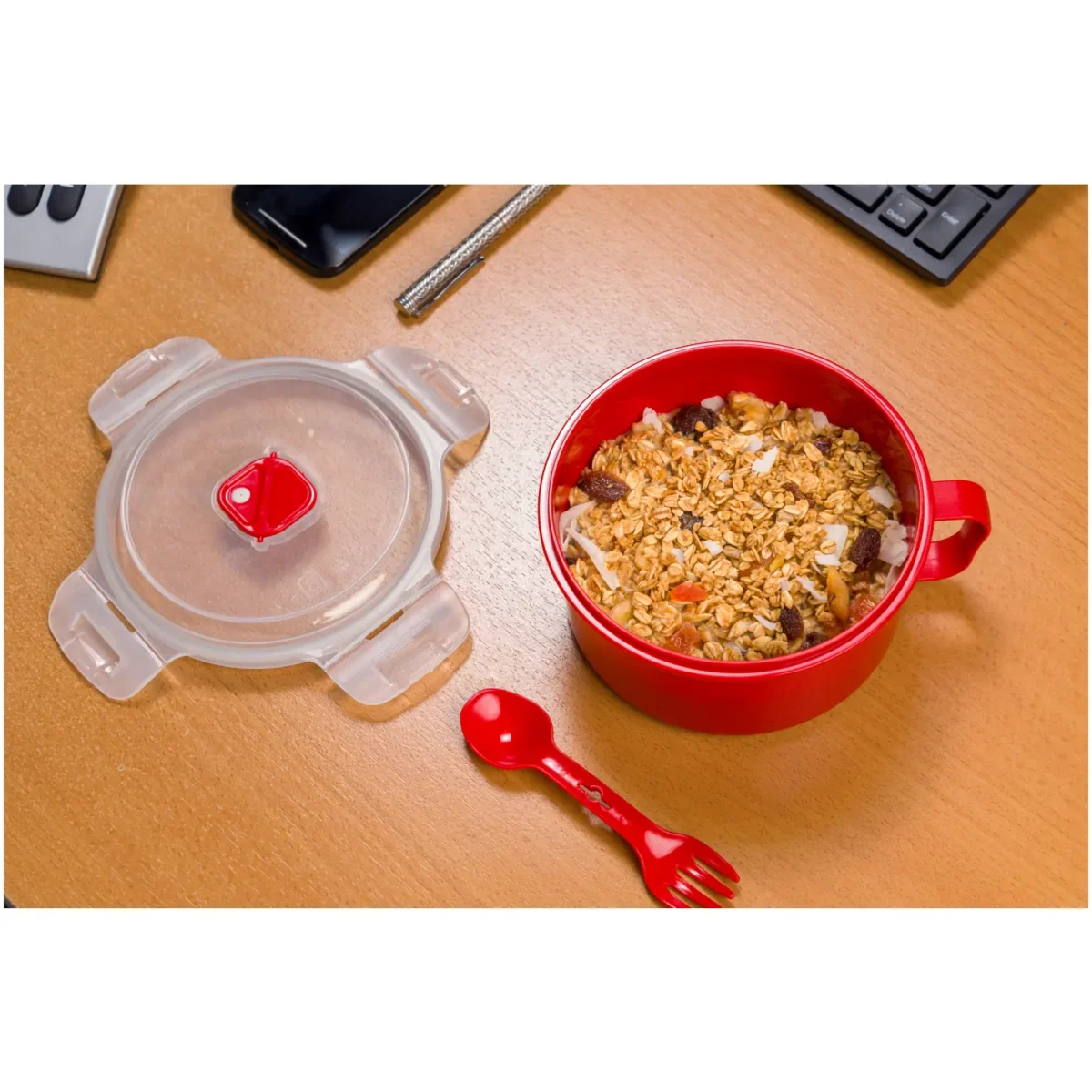 Microwave Bowl With Spork - Image 13