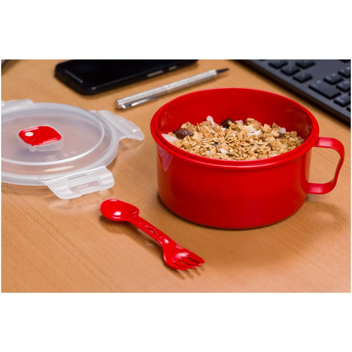 Microwave Bowl With Spork - Image 14